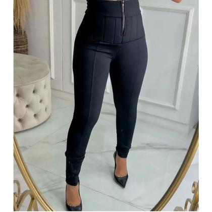 Imagem de Calça Lipo Super Power One Aperta A Barriga Tecido Suplex