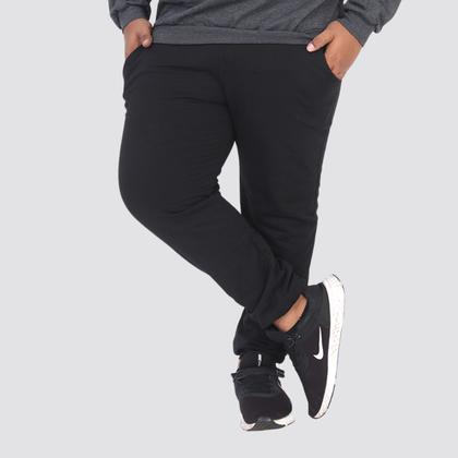 Imagem de Calça Masculina de Moletom Tamanho Liso TechMalhas flanelada lisa