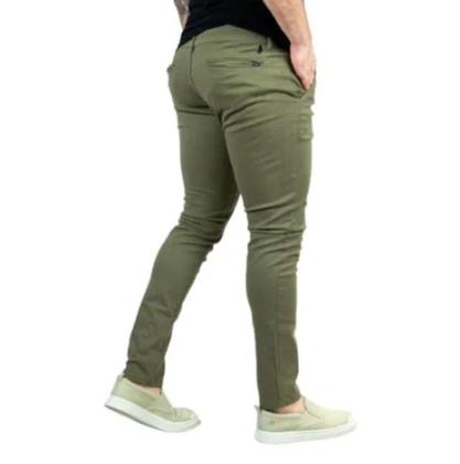 Imagem de calça masculina esporte com elastano slim