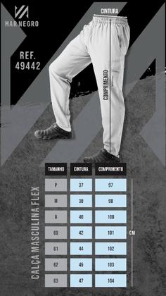 Imagem de Calça Masculina Flex Preto - Mar Negro