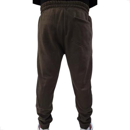 Imagem de Calça Masculina Jogger Esporte Moletom com 3 Bolsos Overcore