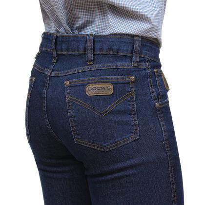 Imagem de Calça Masculina Original Fit Azul Dock's 38627