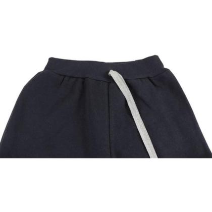 Imagem de Calça Moletom Infantil com Cordão fake Modelo Jogger Macia Confortável