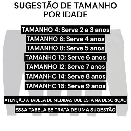 Imagem de Calça Moletom Infantil Juvenil Premium Com Bolso Cordão Punho Preto