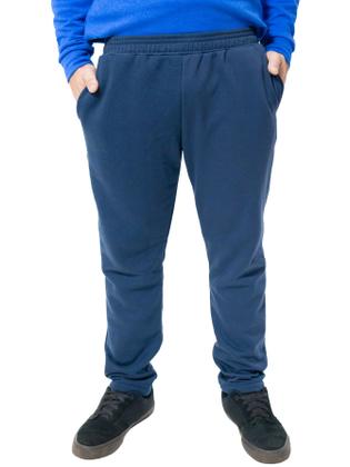 Imagem de Calça Moletom Lisa Basica Unissex Algodão Plus Size