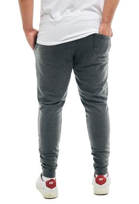 Imagem de  Calça Moletom Masculina Jogger Slim Fit Básica Lisa
