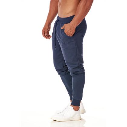 Imagem de Calça Moletom Masculina Quentinha Confortável Macia Tendência Frio Inverno Lazer Casual
