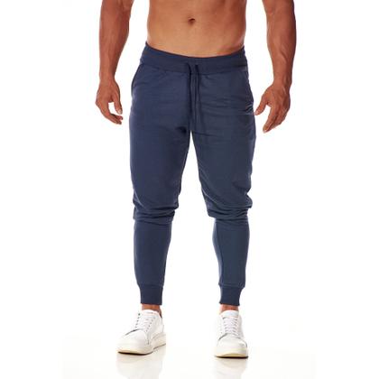 Imagem de Calça Moletom Masculina Quentinha Confortável Macia Tendência Frio Inverno Lazer Casual