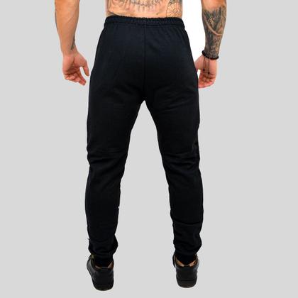 Imagem de Calça Moletom Masculina Skinny Slin Sport Coroa e Cordão
