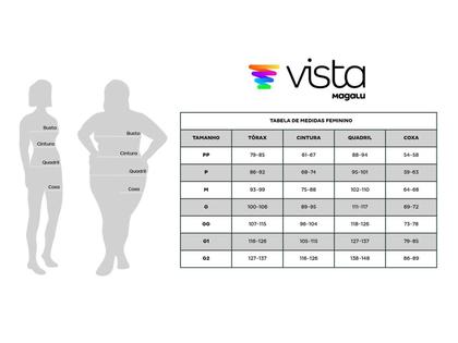 Imagem de Calça Moletom Vista Magalu Wide Leg