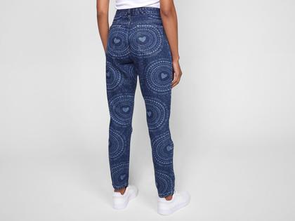 Imagem de Calça Mom Jeans Vista Magalu + Isaac Silva Estampada