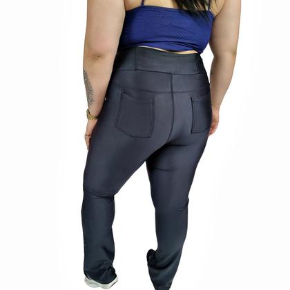 Imagem de Calça Montaria Reta com Bolso Preto