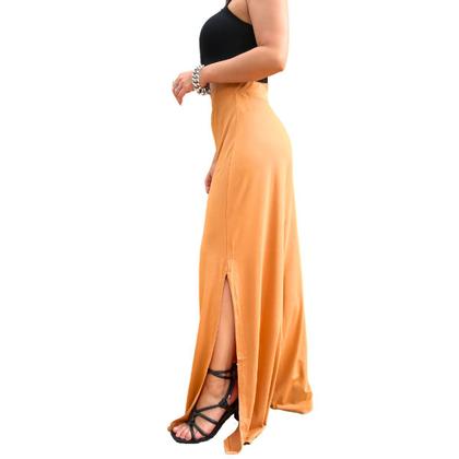 Imagem de Calça pantalona com Fenda na lateral