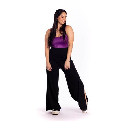 Imagem de Calça pantalona com Fenda na lateral