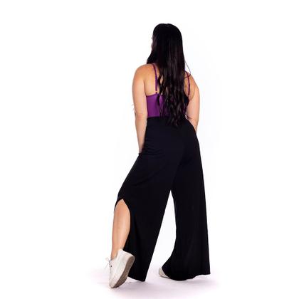 Imagem de Calça pantalona com Fenda na lateral