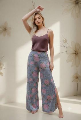 Imagem de Calça Pantalona Estampada Papilloo