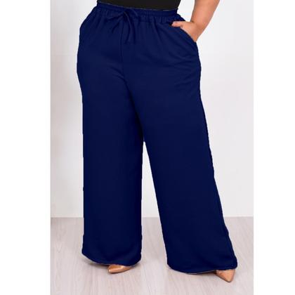 Imagem de Calça Pantalona Feminina Plus Size G1 G2