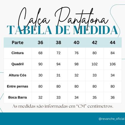 Imagem de Calça Pantalona Jeans Feminina Barra Normal Revanche Kelowna