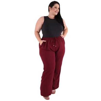 Imagem de Calça Pantalona Plus Size de Duna Bem soltinha - Estilo e Conforto