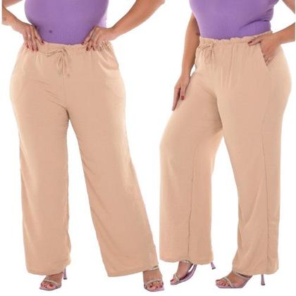 Imagem de Calça Pantalona Plus Size de Duna Bem soltinha - Estilo e Conforto