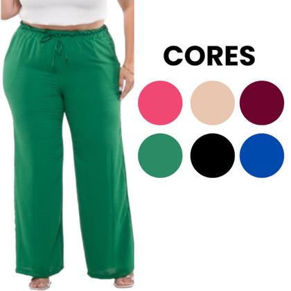 Imagem de Calça Pantalona Plus Size de Duna Bem soltinha - Estilo e Conforto