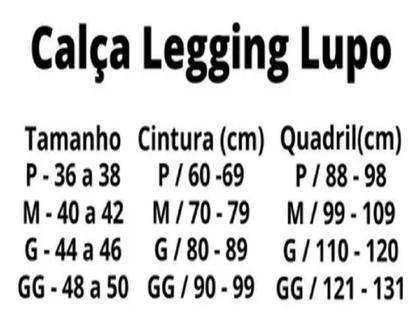 Imagem de Calça Para Grávida Legging Gestante Sem Costura Lupo
