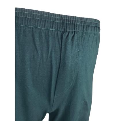 Imagem de Calça Pijama Malha 100% Algodão Elástico Plus Size Tamanho Grande