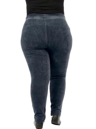 Imagem de Calça Plus Size Feminina Anistia Fusô Veludo Cotele Elastano