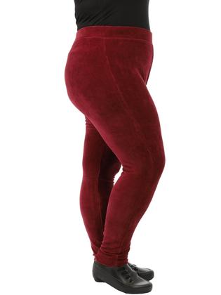 Imagem de Calça Plus Size Feminina Anistia Fusô Veludo Cotele Elastano
