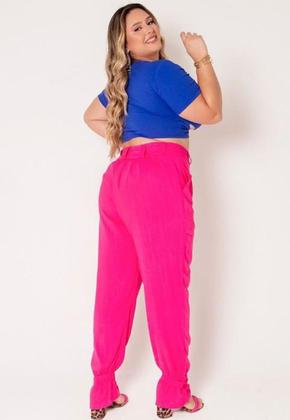 Imagem de Calça Plus Size Nó Na Barra