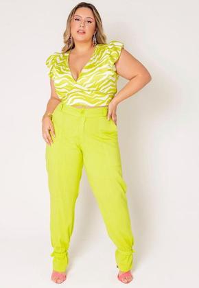 Imagem de Calça Plus Size Nó Na Barra