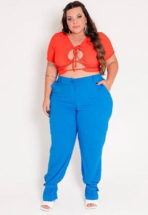Imagem de Calça Plus Size Nó Na Barra