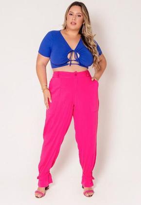 Imagem de Calça Plus Size Nó Na Barra