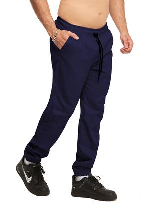 Imagem de Calça Plus Size Sarja Jogger Masculina Skinny Com Punho S01plusn