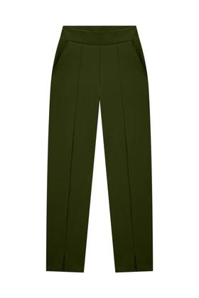 Imagem de Calça Reta Lunender Malha Diagonal Verde