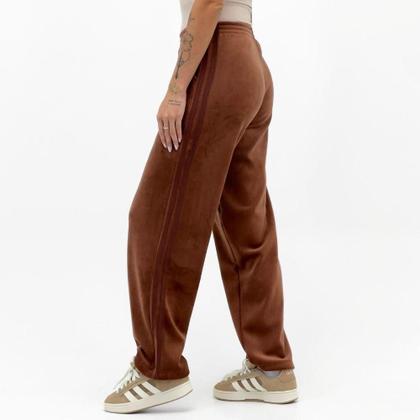 Imagem de Calça Rosa Bella Wide Leg em Veludo Cotelê Feminina