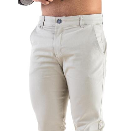 Imagem de Calça Sarja Masculina Esporte Fino Social