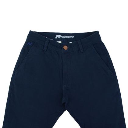 Imagem de Calça Sarja Masculina Freesurf Casual Marinho - 1108023