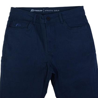 Imagem de Calça Sarja Masculina Freesurf Matadrean Slim Marinho - 1108