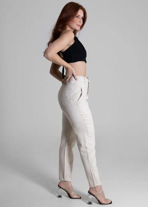 Imagem de Calça Sawary Linho Mom 274170