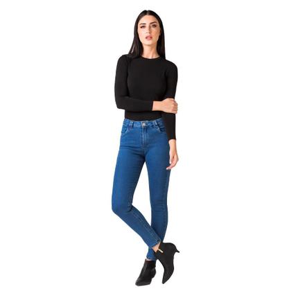 Imagem de Calça Skinny Disparate Feminina Jeans Dia a Dia Conforto