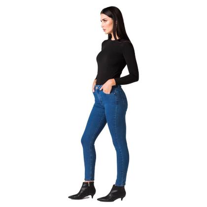 Imagem de Calça Skinny Disparate Feminina Jeans Dia a Dia Conforto