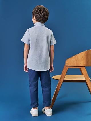 Imagem de Calça Skinny Infantil Menino Azul Marinho Divertto