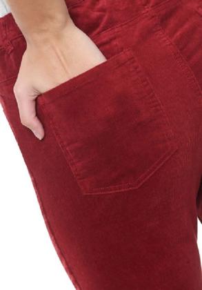 Imagem de Calça  Slim Veludo Feminina Hering