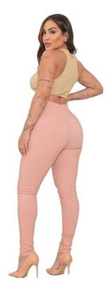 Imagem de Calça Social Feminina Com Lycra Clochard Laço Cintura Alta