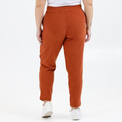 Imagem de Calça soft peluciada feminina plus size básica moda inverno 20224a