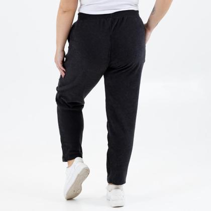 Imagem de Calça soft peluciada feminina plus size básica moda inverno 20224a