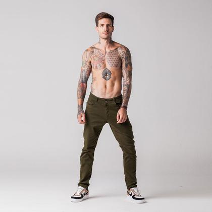 Imagem de Calça Super Skinny Masculina Sarja Rock e Soda