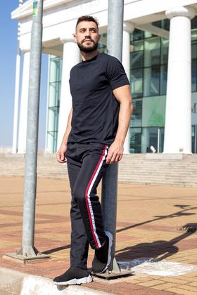 Calça Tactel Masculina Esporte Treino Bolso Traseiro 273 Ben20