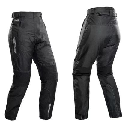 Imagem de Calça Texx Lady Strike Feminina Moto 100% Impermeável Preto